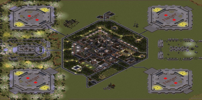 (9) player map by neger vs +1 - ai V2.59 preview