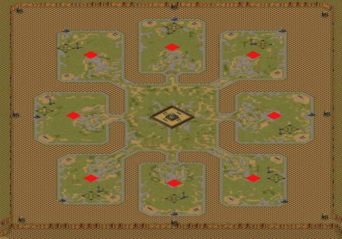 [8] Oil in the Center with Nukes! V5 preview