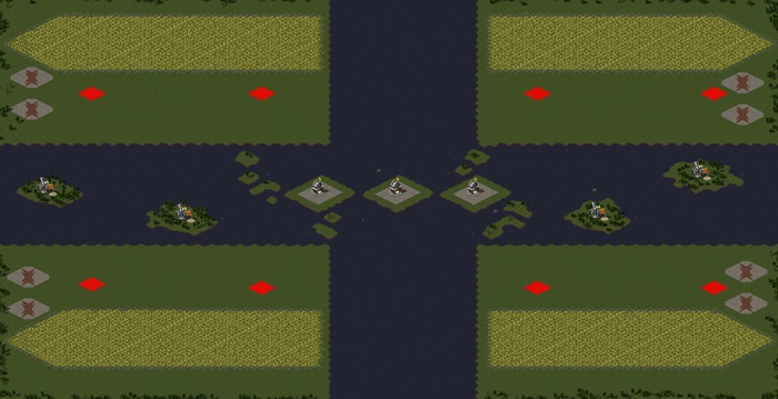 [8] Sea Barrages - 2v2v2v2 - v.2 - Reid Maps preview