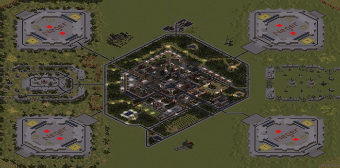 (9) player map by neger vs +1 - ai V2.40 preview