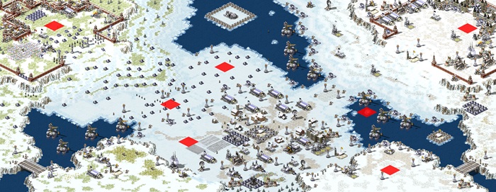 Allied challenge map Timestop (Insane mode) preview