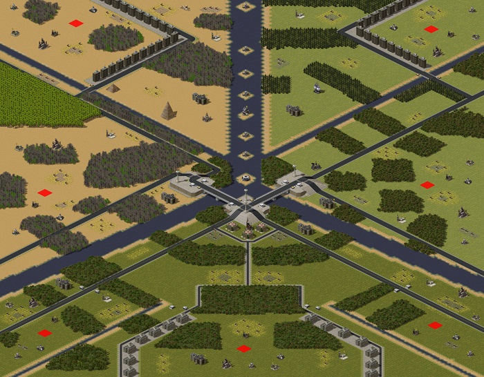 Bridges in the center by AP preview