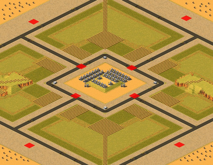 EAF Challenge Map (No Light, Derricks, SpySat) preview