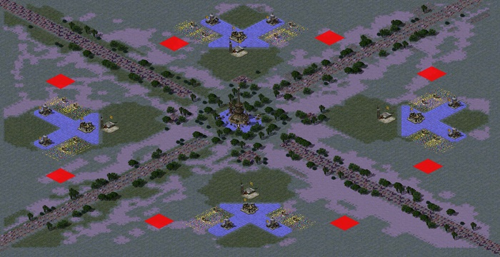 Boggle04's Tower in the Center 2V2V2V2 1.72 preview