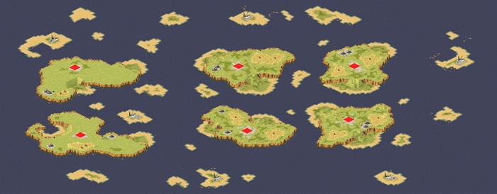 Tsunami - CCS 6-Player Edition (Internal Modifications - DelayedAutoOwnershipOfTechBuilding, Crates, Spyplanes, Paradrop, TechBuildingsLeaveNoRuble) preview