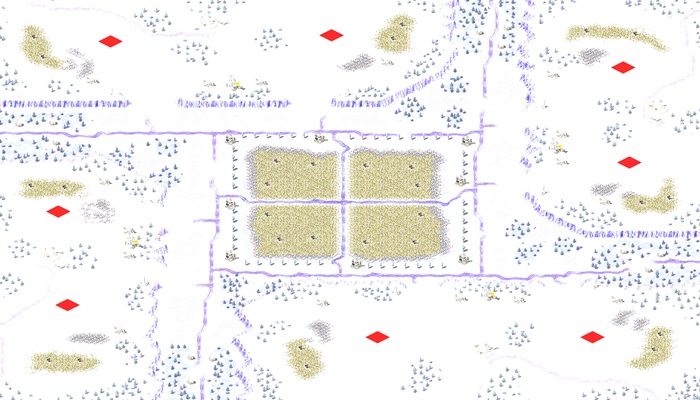 AA [8] Yellow Snow Gardens fast build preview