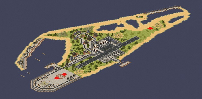 **(Obaid Maps)Spratly Island Survival (2p) -- MISSING (randomized 2019-01-12 192002) preview