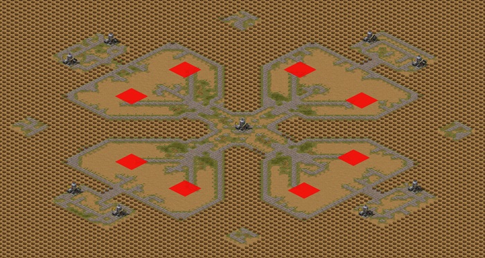 [8] Oil In Center STAY CROWDED Infantry Only Mod preview