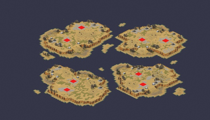 X Larg tsunami Robotanks - Desert Version preview