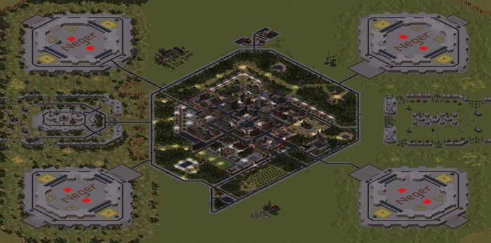 (9) player map by neger vs +1 - ai V2.61 preview