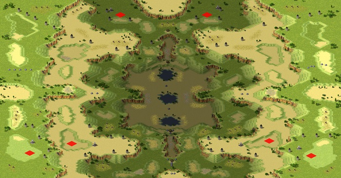 [6] Desert Island (2v2v2) preview