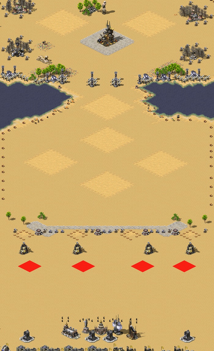 [SURVIVAL] Egypt Defence v1 by: mbto. 80 waves. Units ratio: 24% -- MISSING preview
