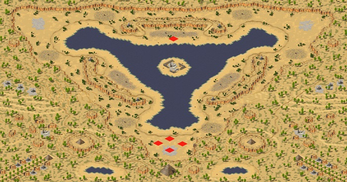 Cubed Combat Survival (4p) -- MISSING (randomized 2019-02-23 051828) preview