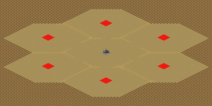 Yosef Anan - Oil Derrick in Center For Tanks [6 players [Money from Outer Sources] preview