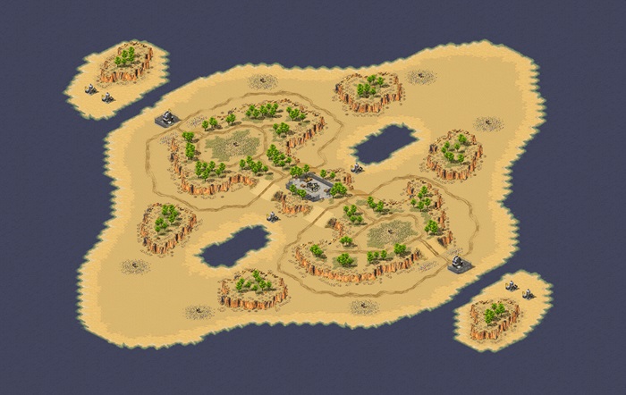 Exhausted Isle Survival (4p) -- MISSING (randomized 2019-05-11 204429) preview