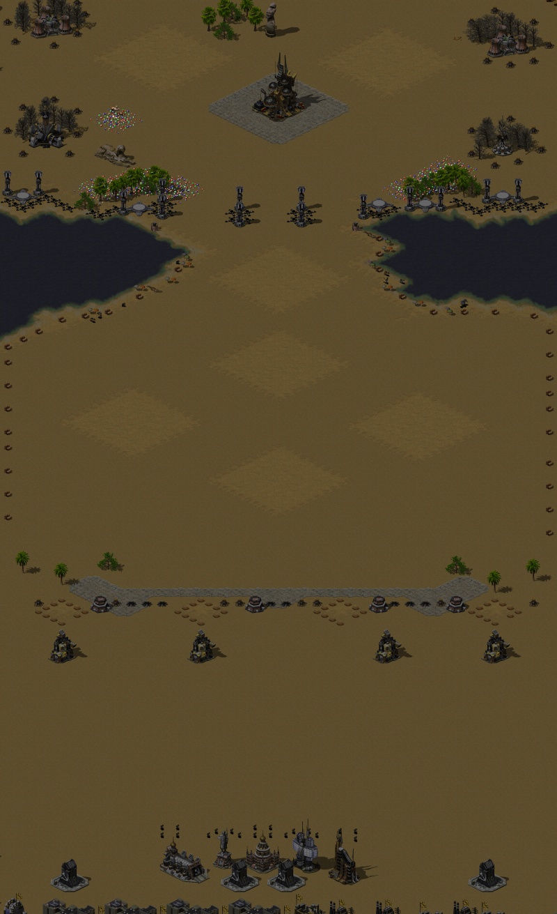 [SURVIVAL] Egypt Defence v1 by: mbto. 80 waves. Units ratio: 24% -- MISSING preview