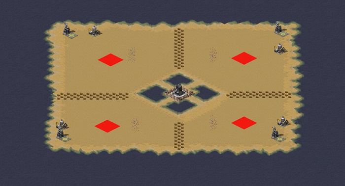 Nuke in center + oil in corners by R2 preview