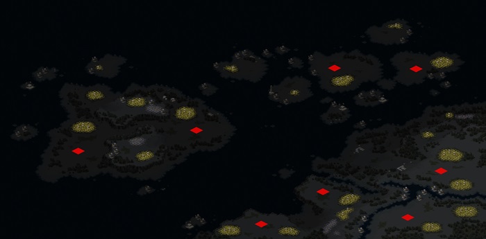 qun dao zheng duo zhan 11 wan mei ye zhan di tu. preview