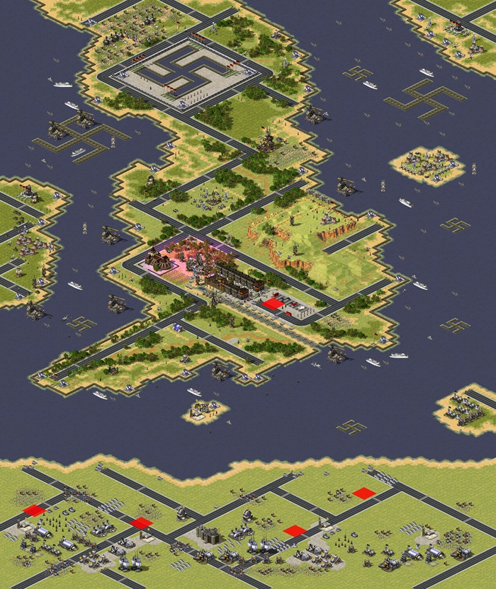 GERMAN OCCUPIED ENGLAND-map4you preview