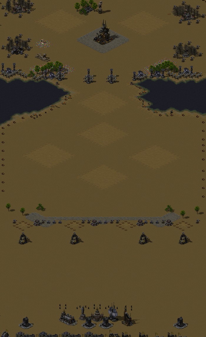 [SURVIVAL] Egypt Defence v1 by: mbto. 80 waves. Units ratio: 24% -- MISSING preview