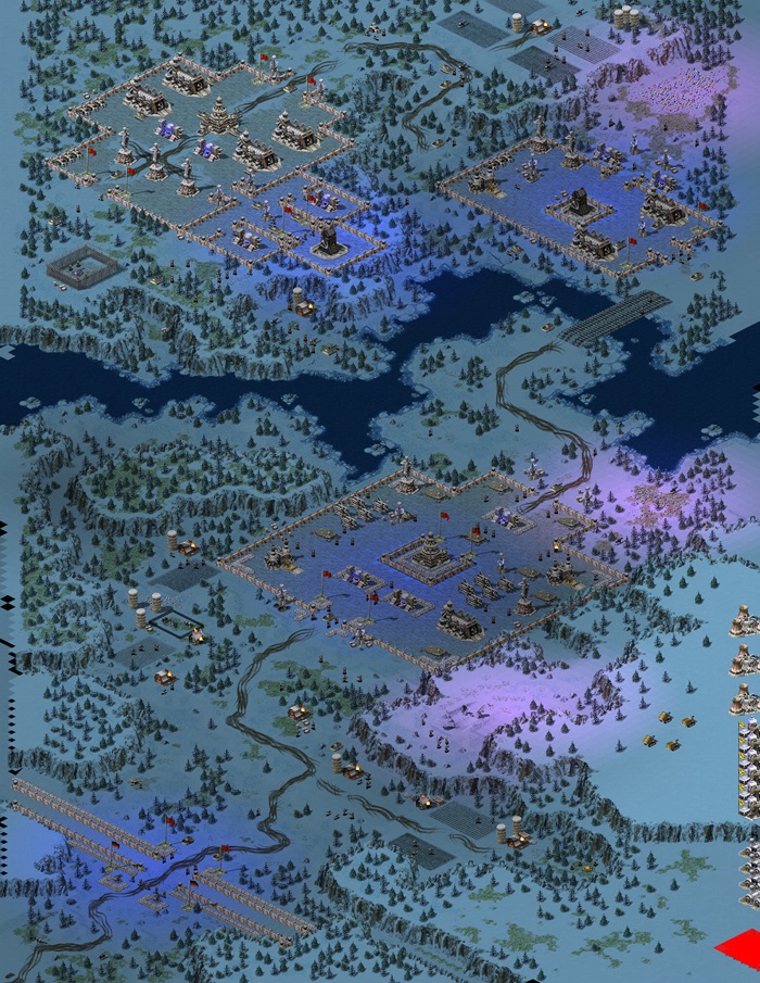 Co-op - Red Alert 2 - Allied Mission 5 - Dark Night (Brutal) preview