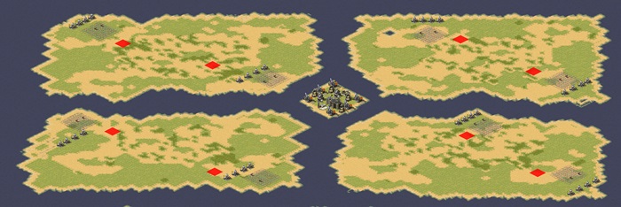 4 islands (high speed map) preview