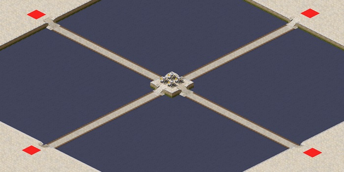 Medium map oil in the center preview