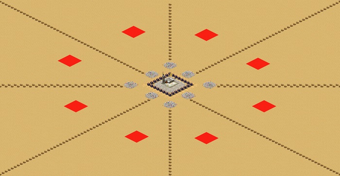 YA - Airport in center Map preview