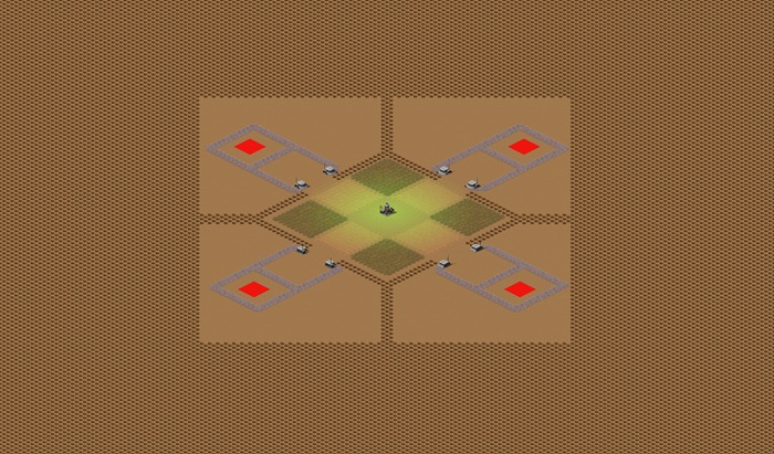 Oil Derrick in center v13 preview