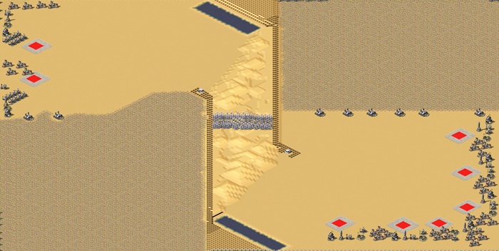 2 VS 6 AI moded Map preview