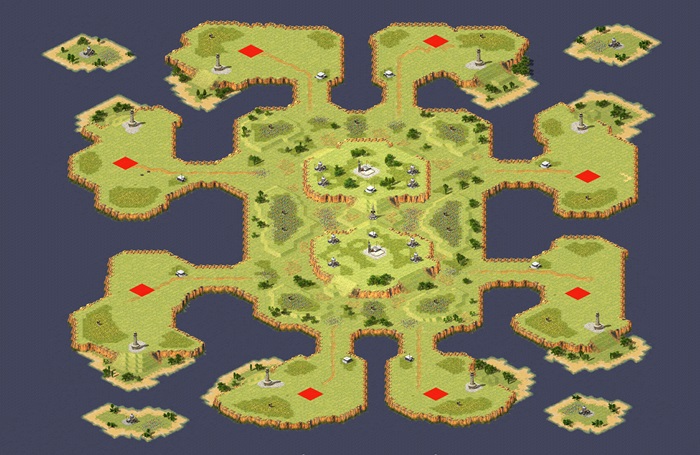 King Of The Hill - Pattern of island (V0.6B) [NO AI SPECIAL] preview