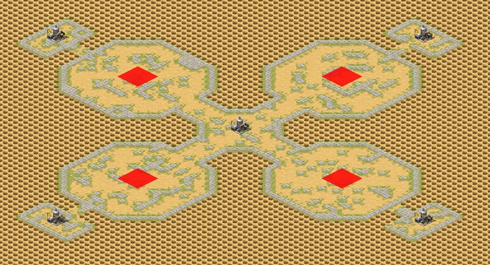 Oil in Corners and Center - nonName Maps preview