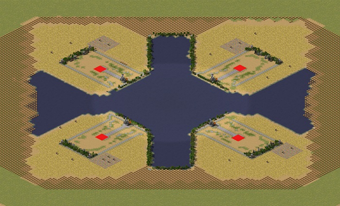 Water in Center 2V2.map preview