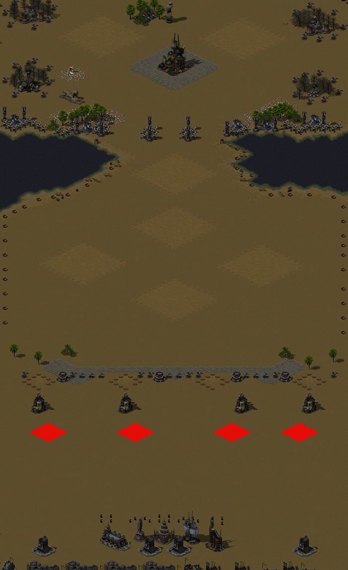 [SURVIVAL] Egypt Defence v1 by: mbto. 80 waves. Units ratio: 24% -- MISSING preview