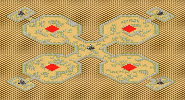 Oil in Corners and Center [No Power Money] - nonName Maps preview