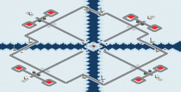 OIL DERRICK AT CENTER (SNOW VERSION) By [VN]KHOA preview