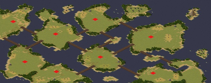redmoon island II 4v4 (2-8).map preview