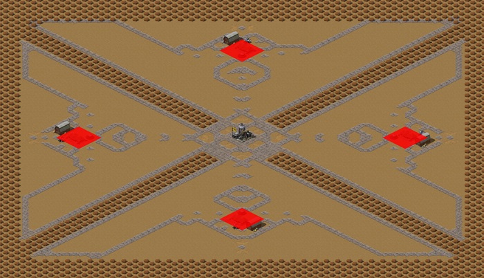 Oil in Center - Only Infantry preview