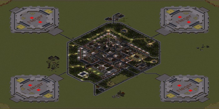 (9) player map by neger vs +1 - ai V1.48 preview