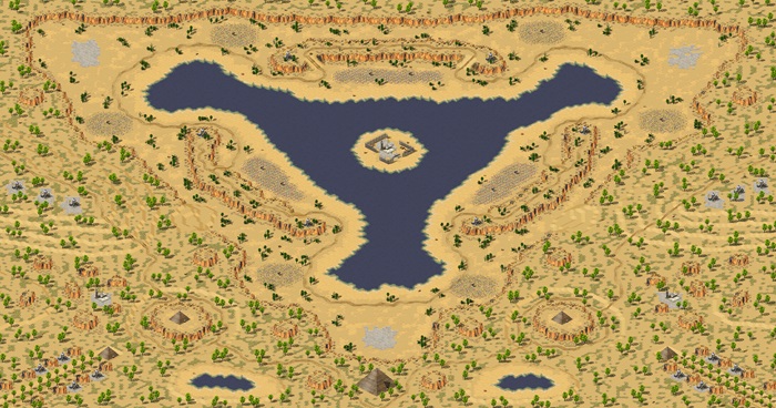 Cubed Combat Survival (4p) -- MISSING (randomized 2019-02-23 051839) preview