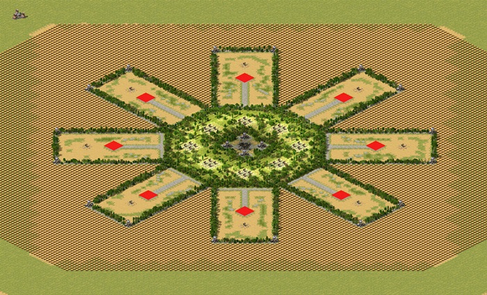 [8] Jungle in Center (v1.1) by SuperMapper preview