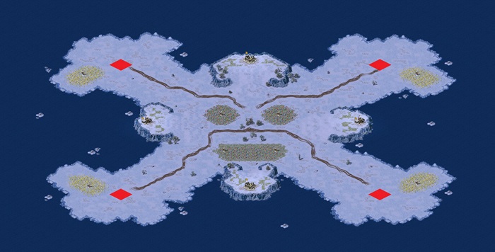 [4] Face Down LE Map By Westwood] + [ NFM ALPHA 105 MOD BY KOMMANDO ] preview