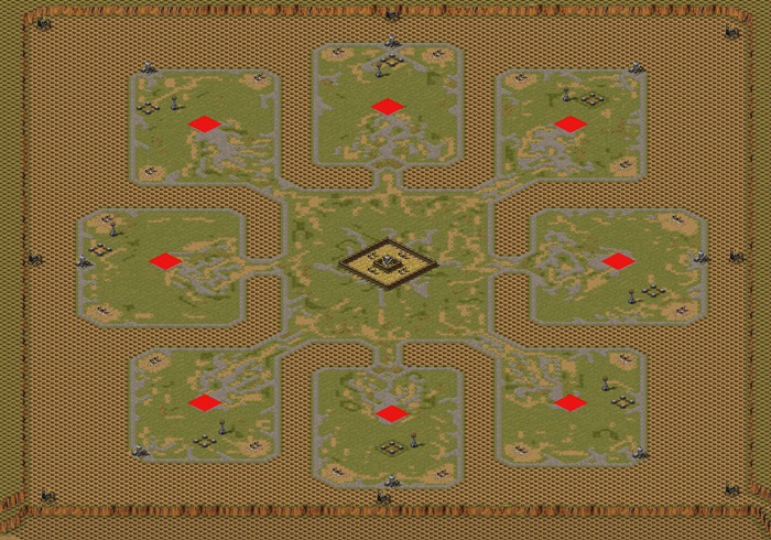 [8] Oil in the Center with Nukes! V1 preview