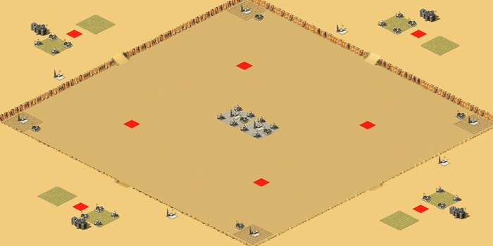 H2B Desert 1v7(Sota AI) preview