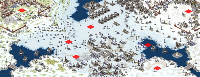 Allied challenge map Timestop (Insane+ mode) preview