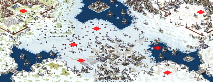 Allied challenge map Timestop (Insane mode) preview