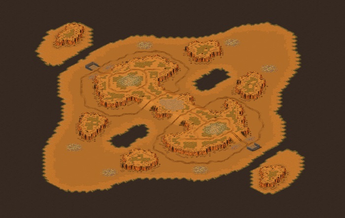 Exhausted Isle Survival (4p) -- MISSING (randomized 2020-10-10 205834) preview