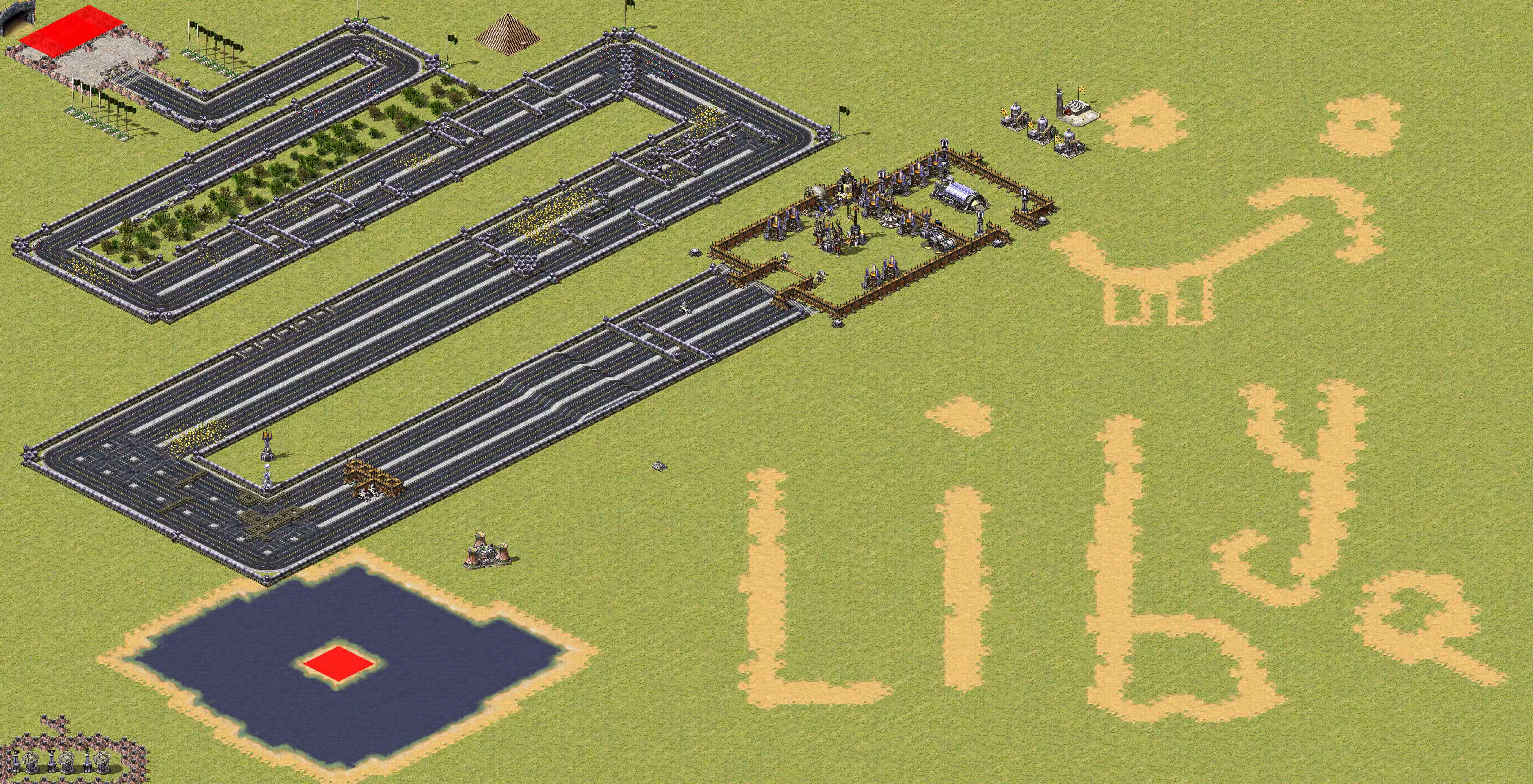 Preview of MARIO KART (( MINI GAME MAP )) AM/GB/GER///VS LIBYA>>>> BY [[^ LIBYA^]]>>>(BETA5)