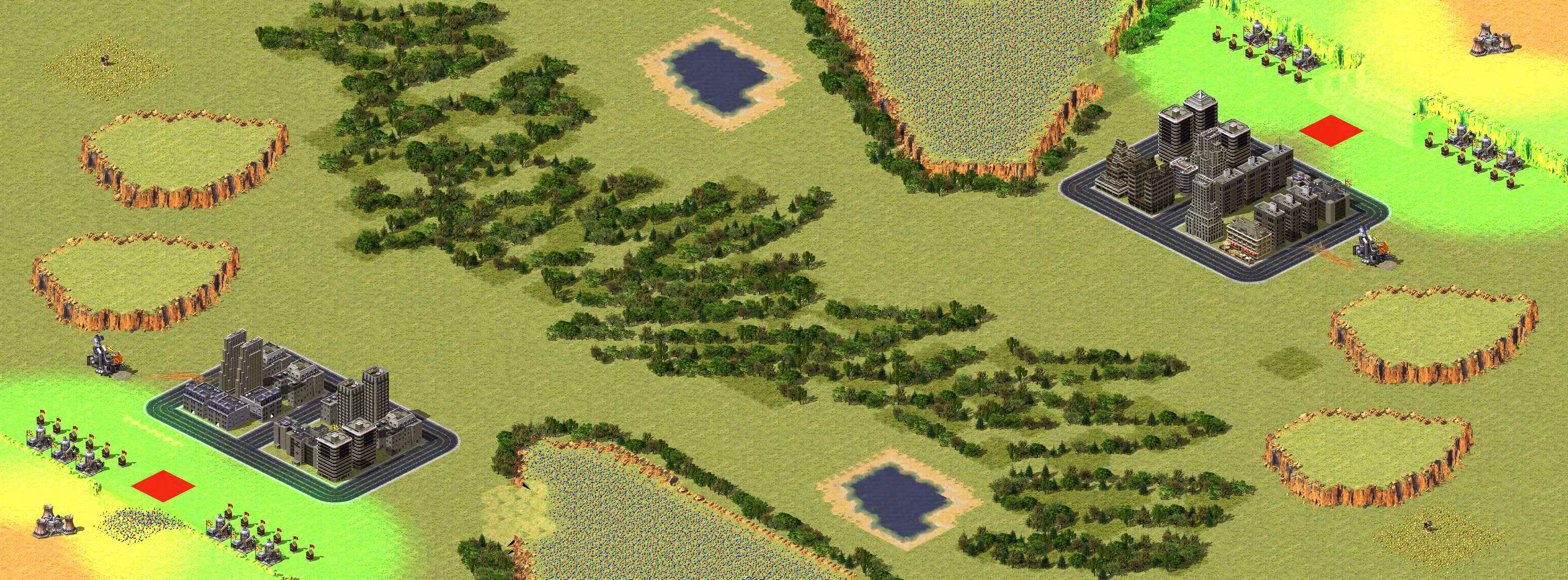 Preview of A Forest Splits the Cliffs & Cities II