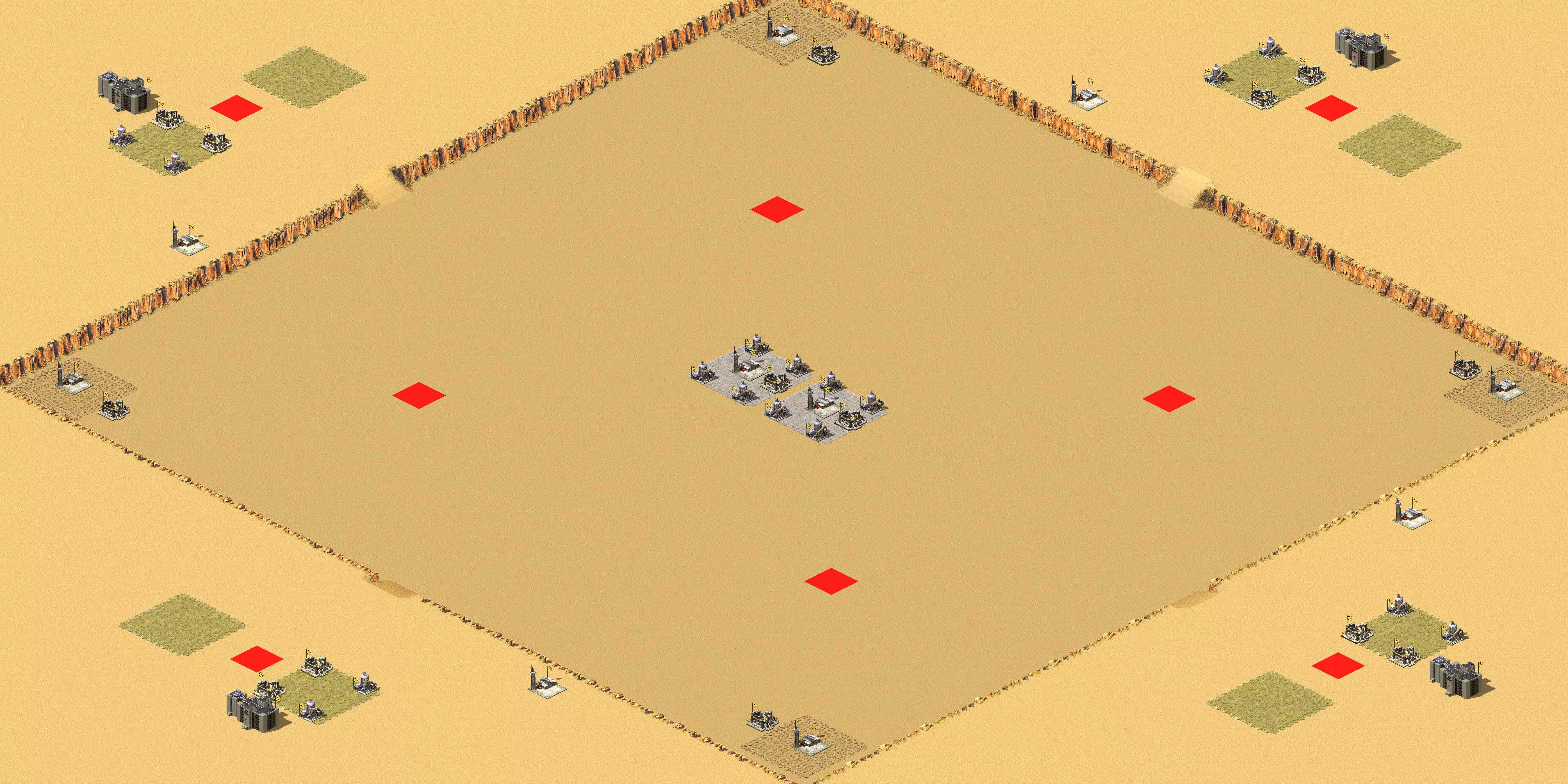 Preview of H2B Desert 1v7 V3(Sota AI)